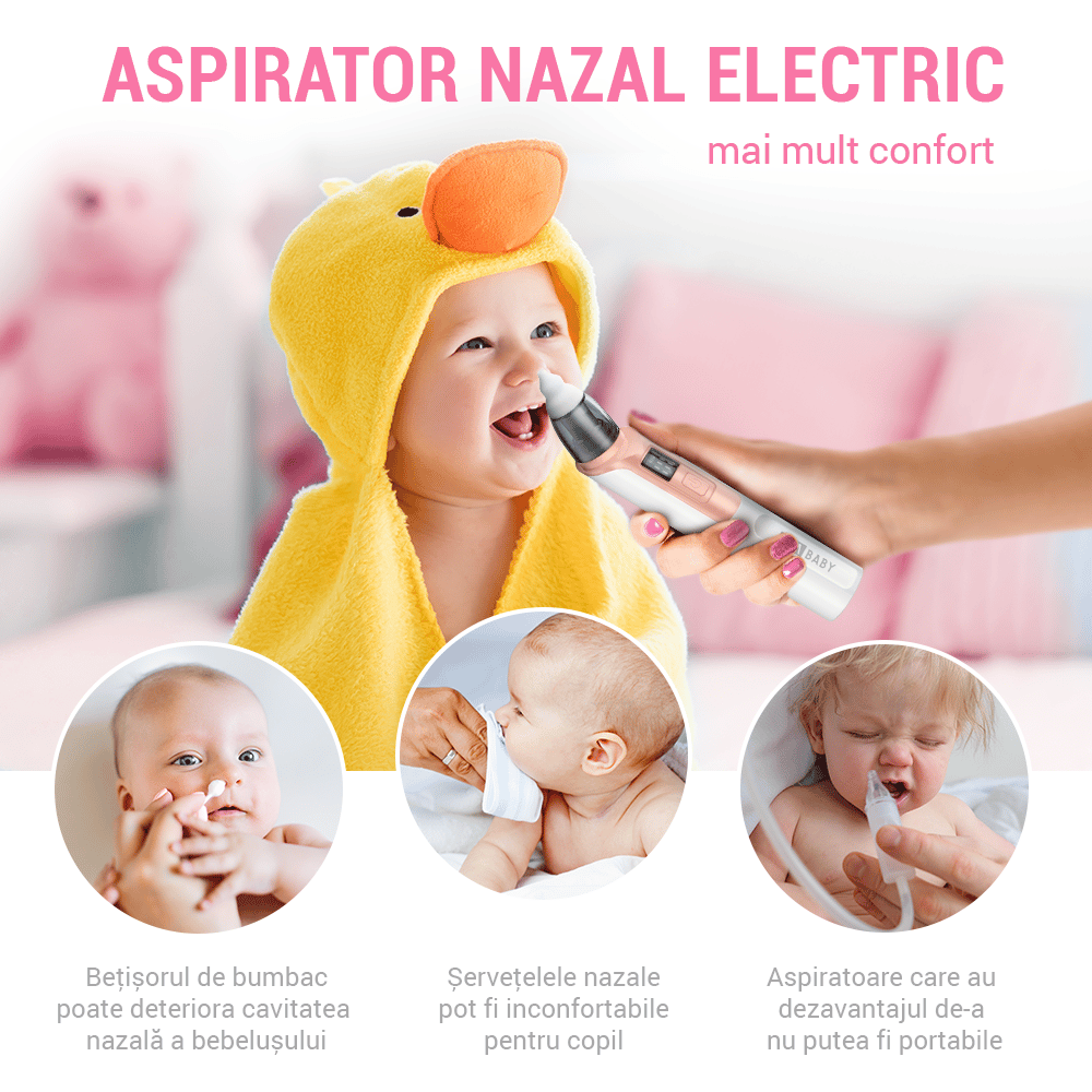 aspirator nazal electric ima baby roz7 1 2